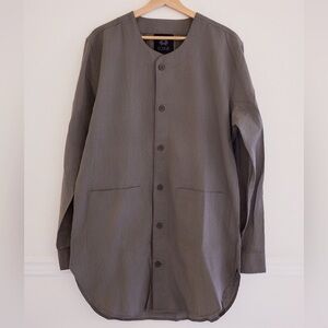 DJAB mandarin collar buttons down shirt